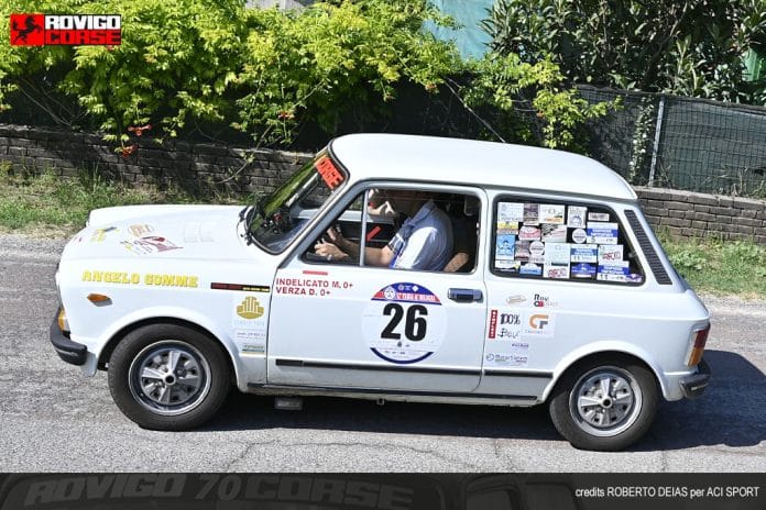 Targa AC Bologna, Indelicato è terzo assoluto