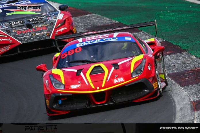 Briselli con Bernazzani al Mugello Circuit
