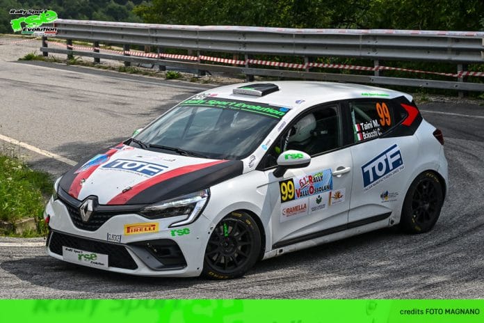 Taini cresce sulla Rally5 all'Ossolane