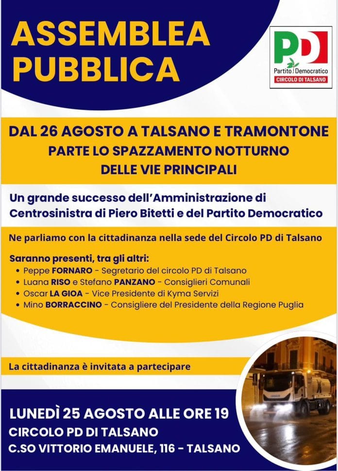 Circolo PD Talsano assemblea