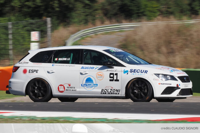 Vallelunga, Bolzoni Jr. soffre ma non molla