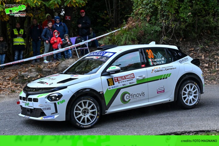 Carrara sfiora il podio Lancia al Sanremo Carrara sfiora il podio Lancia al Sanremo