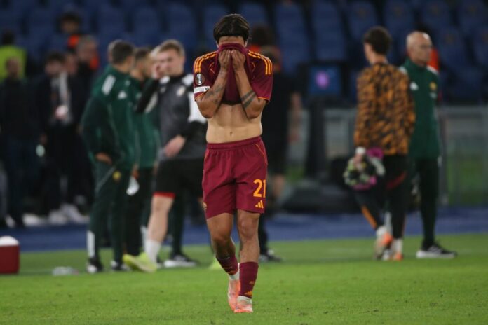 rm Roma: notte amara all'Olimpico
