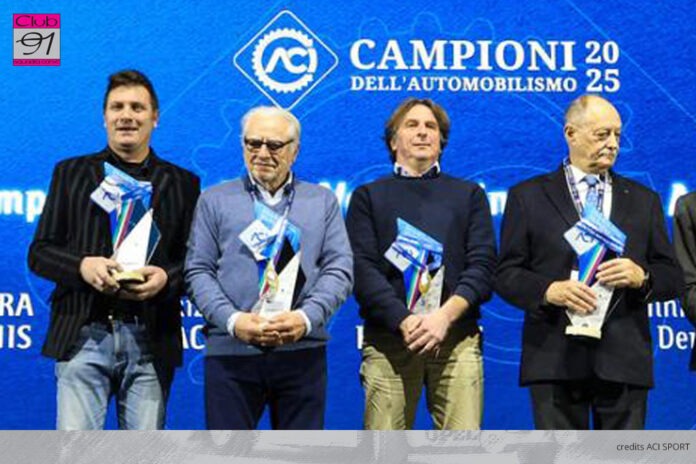ACI premia i campioni di Club 91 Squadra Corse