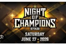 Risultati WWE Night of Champions 27-06-2026