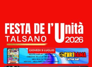 Il Circolo PD di Talsano presenta la Festa De L’Unità presso il piazzale Mio Mercato: il programma del 9 luglio