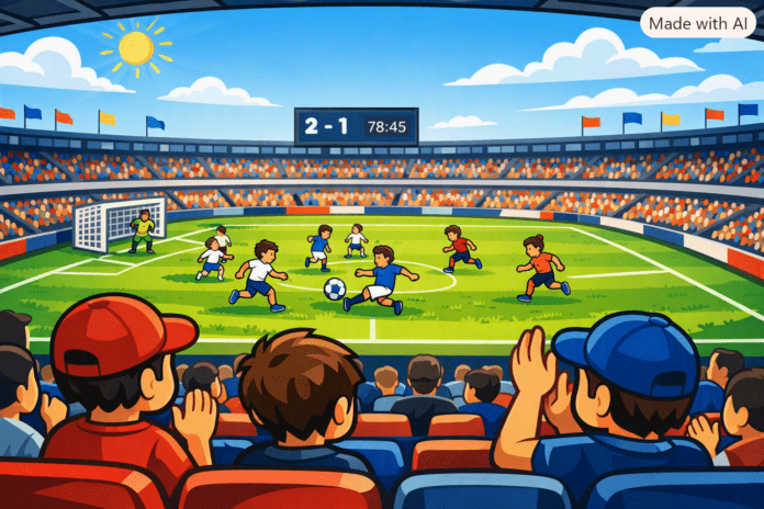 Giocatori in tribuna