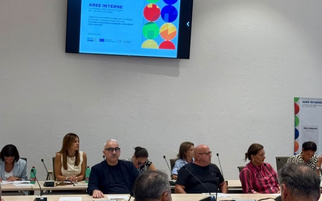 Aree Interne – Il Consigliere Borraccino a Manduria per illustrare la strategia regionale