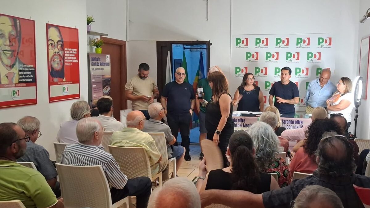 Talsano – Il Consigliere Borraccino al Circolo PD all’assemblea post Giochi del Mediterraneo